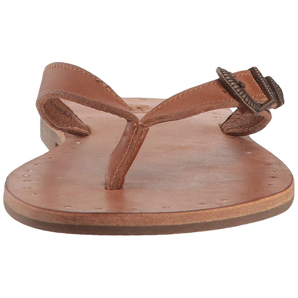 Shop Frye Womens Ally Western Flip Flop Leather Open Toe ...