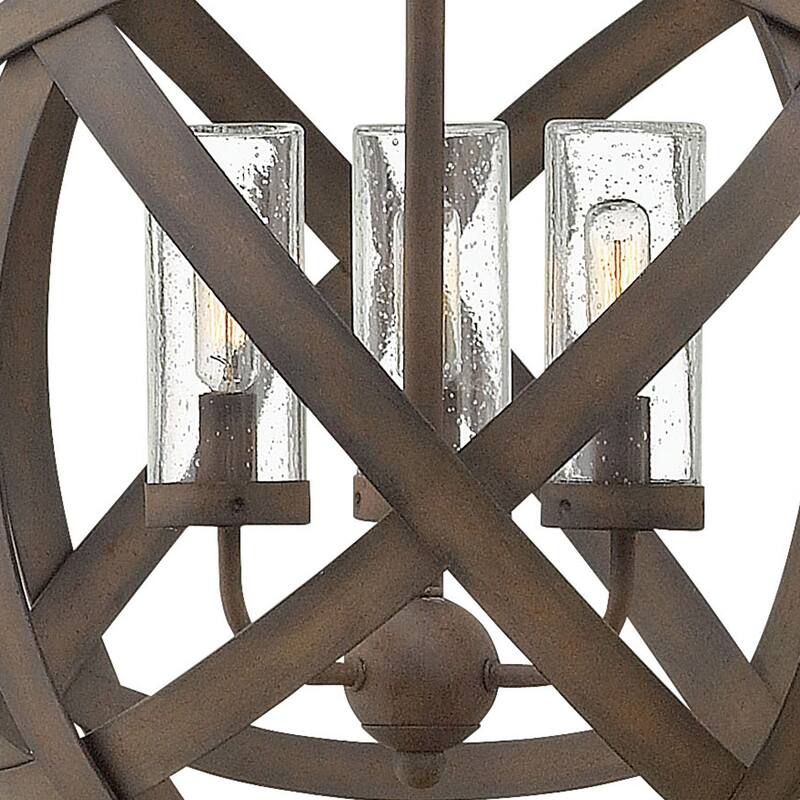 Hinkley Lighting Carson 120v 3 Light 18.5" Wide Open Air Cage Outdoor