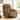 Spruce & Spring Leather Zero Gravity Recliner with Storage Box