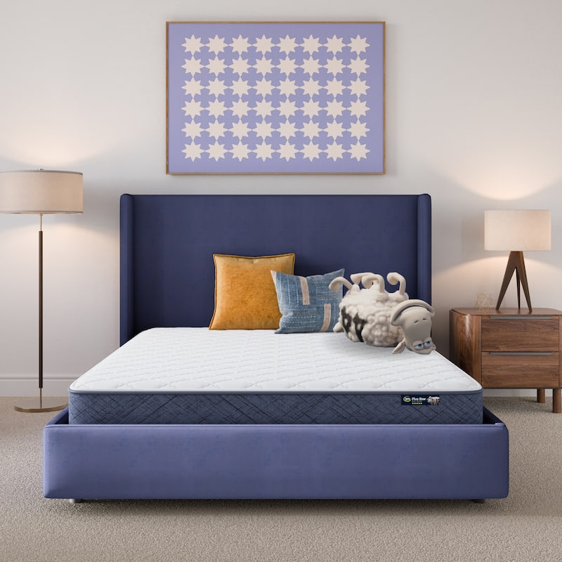 Serta Five Star Mattress Sleep to Go 7" Firm Mattress in a Box - Off-White
