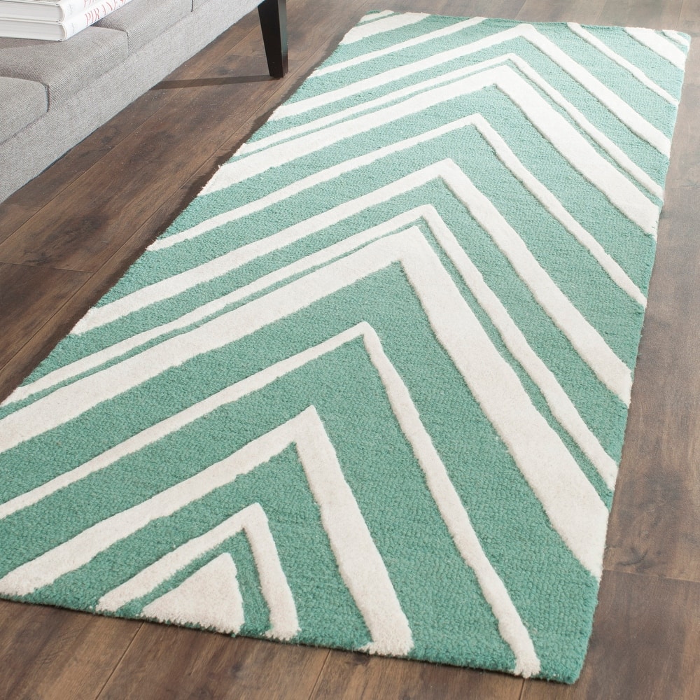SAFAVIEH Handmade Cambridge Fumiko Modern Moroccan Wool Rug