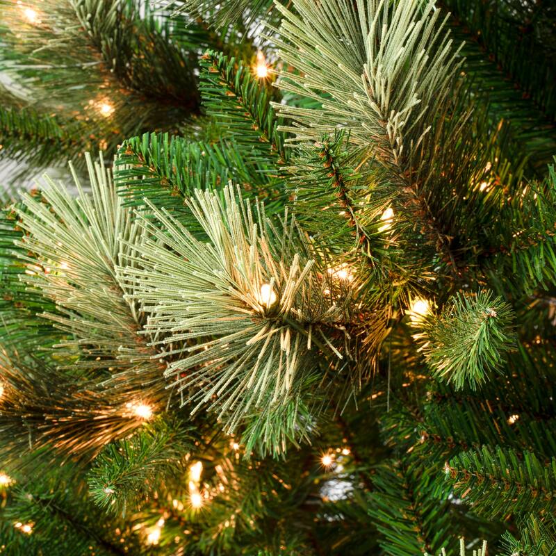 National Tree Company 4.5 ft. Charleston Pine Tree with Clear Lights - 4.5 Foot