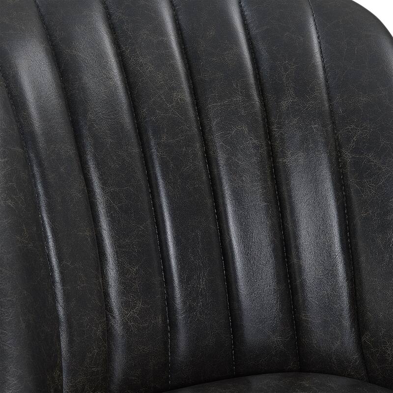 Journey Upholstered Bar or Counter Height Swivel Barstool