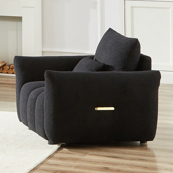 Fendi Suede Cloth Tufted Ottoman