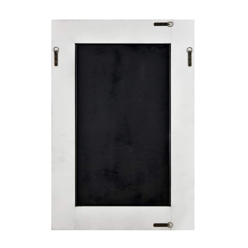 Elk Home Marla White Wood Composite 26.5 Inch Wide Mirror