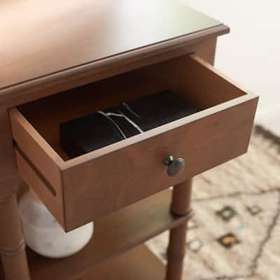 SAFAVIEH Henric 1-Drawer 2-Shelf Desk