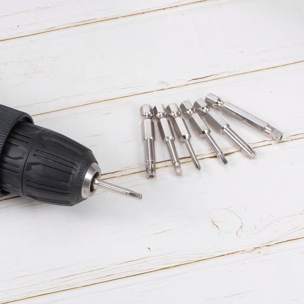 Wolfride 11-Piece Torx Screwdriver Bit Set – 1/4" Hex Shank, 75mm Length, Magnetic Tips, S2 Steel – Sizes T6 To T40
