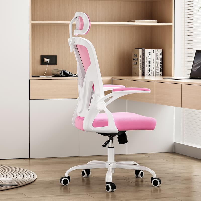 Ergonomic Office Chair, Office Desk Chair with Headrest, High Back Computer Chair with Armrests and Adjustable Lumbar Support