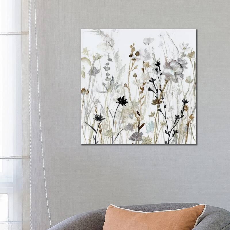 iCanvas "Wildflower Mist II" by Carol Robinson Canvas Print - 26x26x1.5