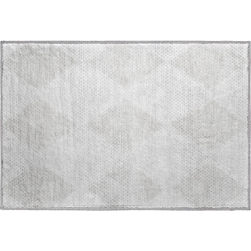 Premium Washable Super Soft Modern Diamonds Mayfield Rug