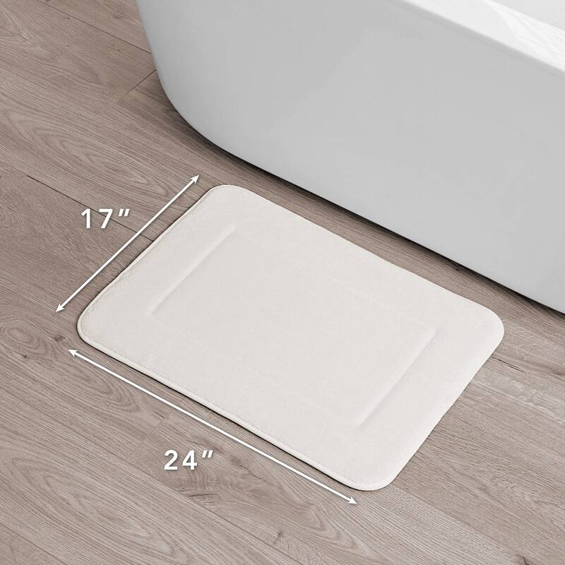 Oliver Brown Terry Memory Foam Bath Mat