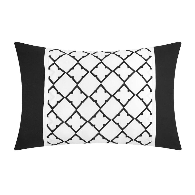 Chic Home Luna Black 10pc. BedinaBag Comforter Set On Sale Bed