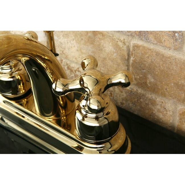 Kingston Brass Wyndham Kitchen Faucet with Deck Plate and Metal Lever