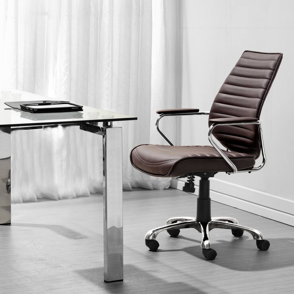 Dove Bend Low Back Office Chair Espresso