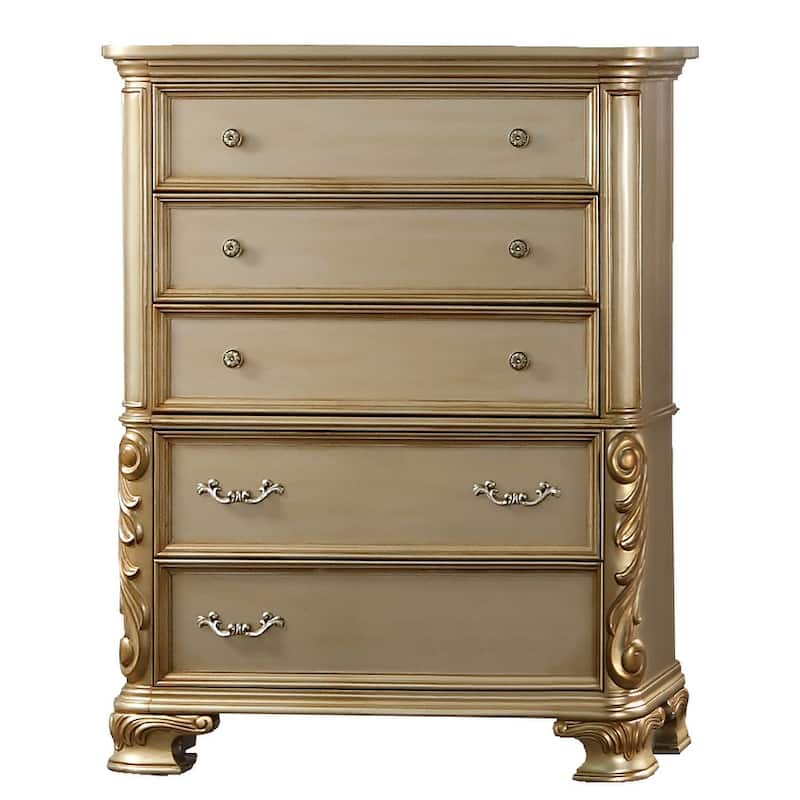 Miranda Gold Bedroom Set