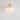 Mid-Century 1-Light Opal Ribbed Glass Semi-Flush Mount Ceiling Light For Kitchen Foyer