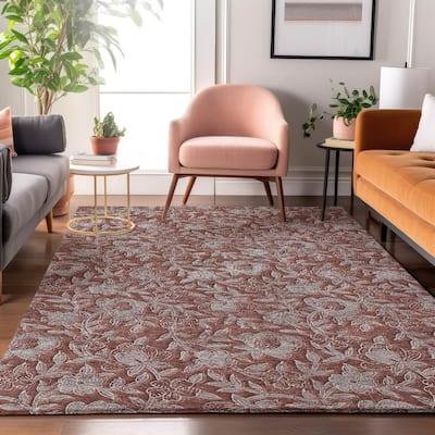 Premium Washable Super Soft Floral Mayfield Rug