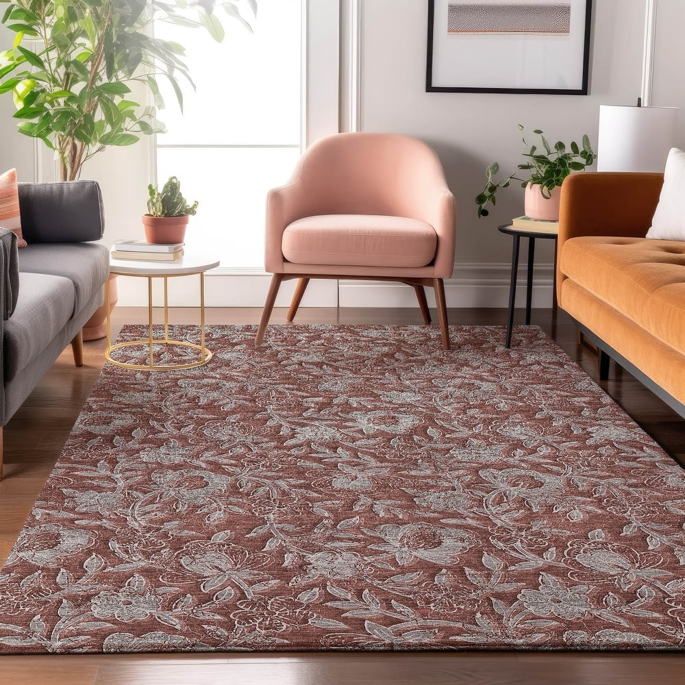Premium Washable Super Soft Floral Mayfield Rug