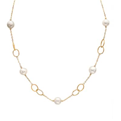 EFFY 14K Gold ,Fresh Water Pearl Necklace - 18 Inch