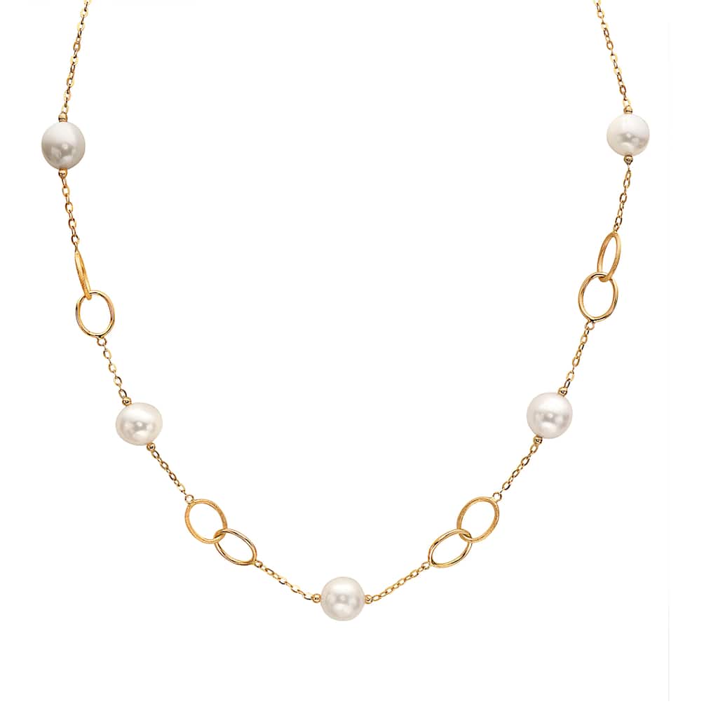 EFFY 14K Gold ,Fresh Water Pearl Necklace - 18 Inch