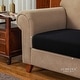 preview thumbnail 58 of 65, Subrtex Stretch Armchair Cushion Cover Textured Grid Furniture Covers