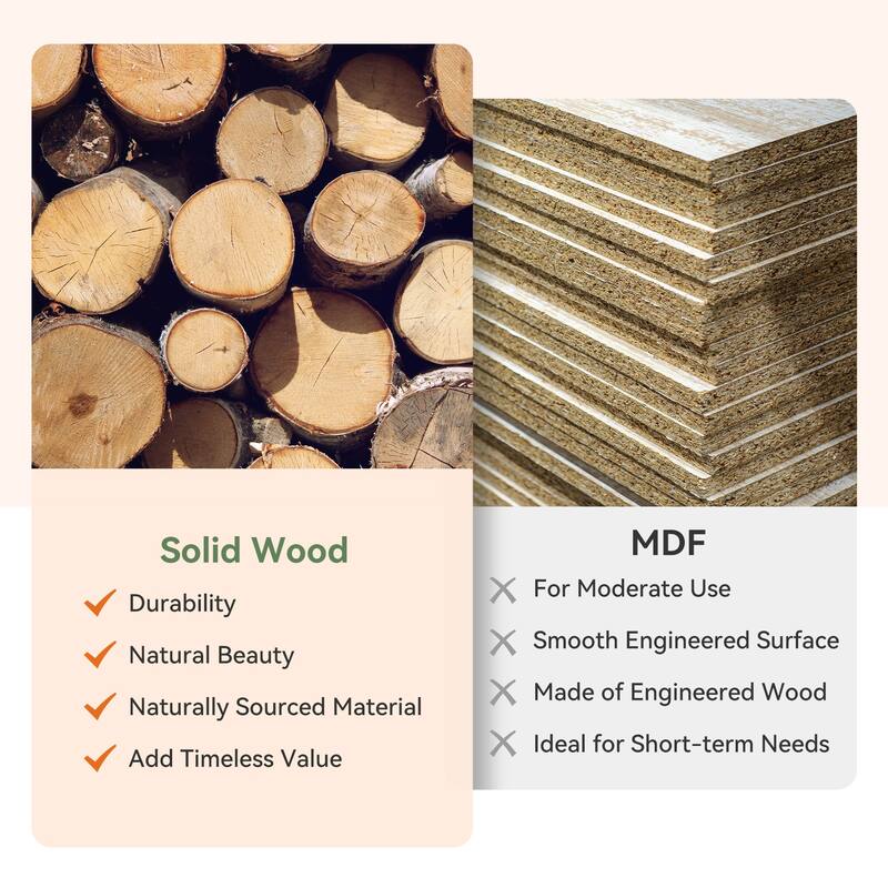 59'' Solid Wood Entryway Bench, 2-Tier Farmhouse Foyer Shoe Bench