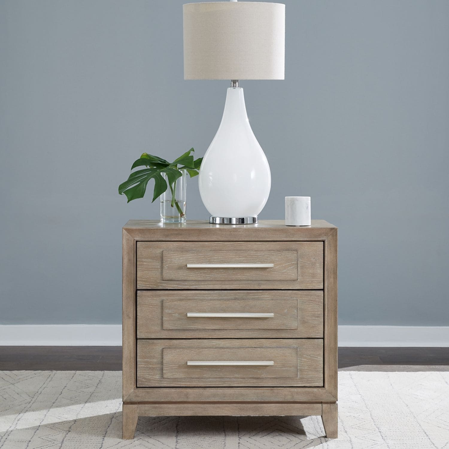 Liberty Furniture Brentwood Set of 2 Nightstands with Charging Stations