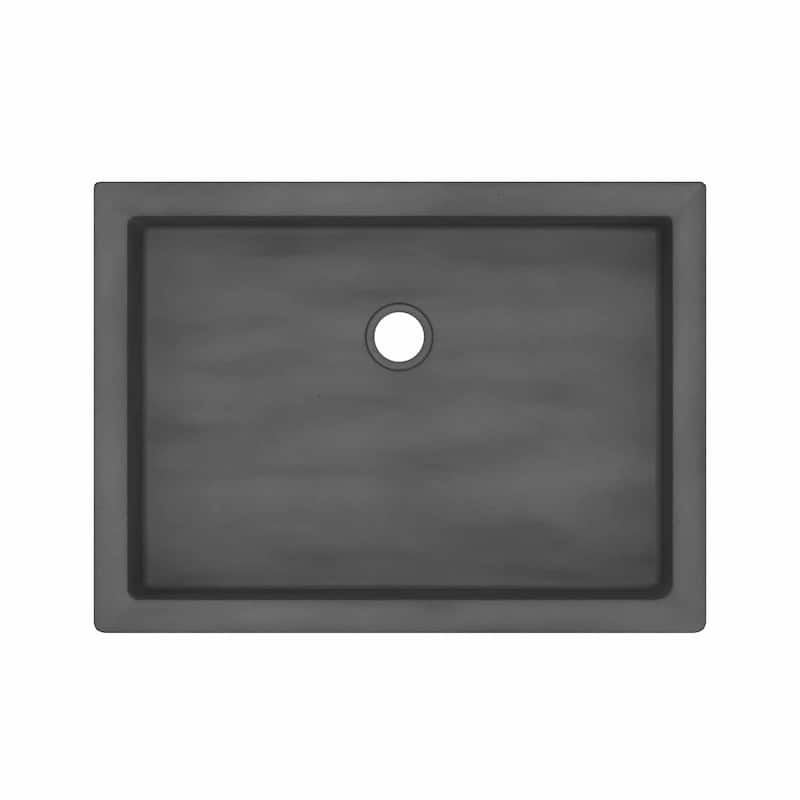 Native Trails NSL2116 NativeStone 21" Rectangular Concrete Undermount