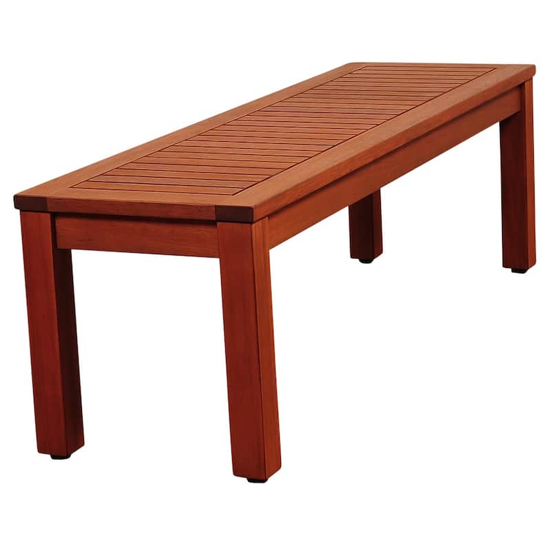 Amazonia Richfield Outdoor Seating Bench Eucalyptus Patio Furniture