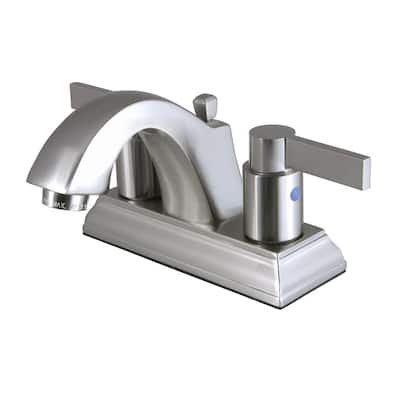 Kingston Brass NuvoFusion 1.2 GPM Centerset Bathroom Faucet with