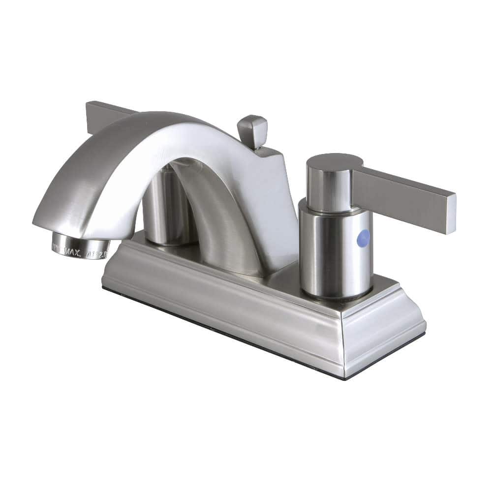 Kingston Brass NuvoFusion 1.2 GPM Centerset Bathroom Faucet with