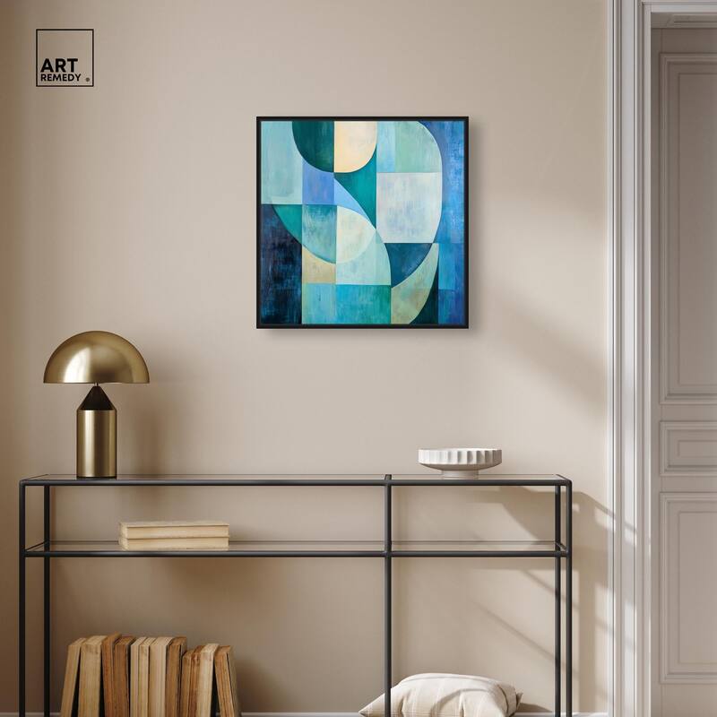 Color Blocks I Canvas by Art Remedy