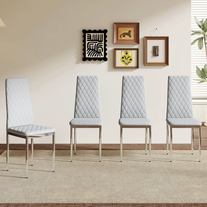 Upholstery Dining Chairs Set of 4
