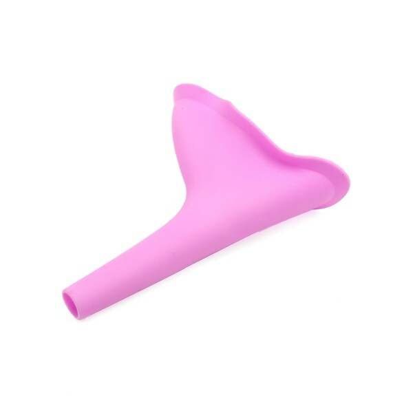 Women Outdoor Camping Travel Urinal Toilet Stand Up Pee Urination Device Magenta