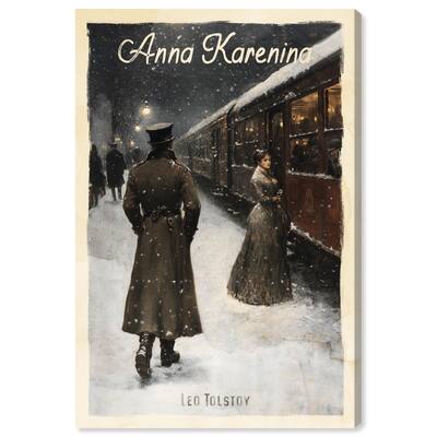 Anna Karenina Canvas by Art Remedy, Gallery Wrapped