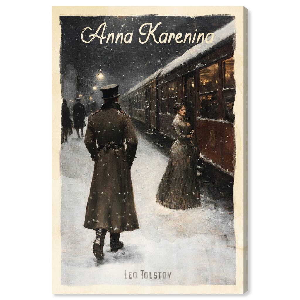 Anna Karenina Canvas by Art Remedy, Gallery Wrapped