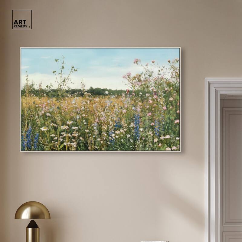 Glimmering Glade Garden II Canvas by Art Remedy