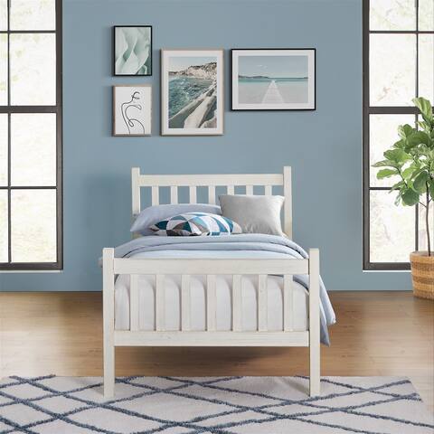 Windsor Wood Slat Twin Bed