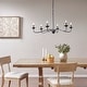 preview thumbnail 8 of 16, Hampton Hill Brighton 6-Light Farmhouse Metal Chandelier