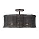 Option Black Wicker / Matte Black