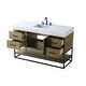preview thumbnail 67 of 134, Lennox 48 - 60 Inch Single Bathroom Vanity