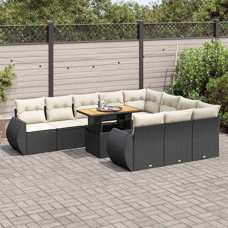 vidaXL Garden Sofa Set - 21.7 x 39.4 x 28.7