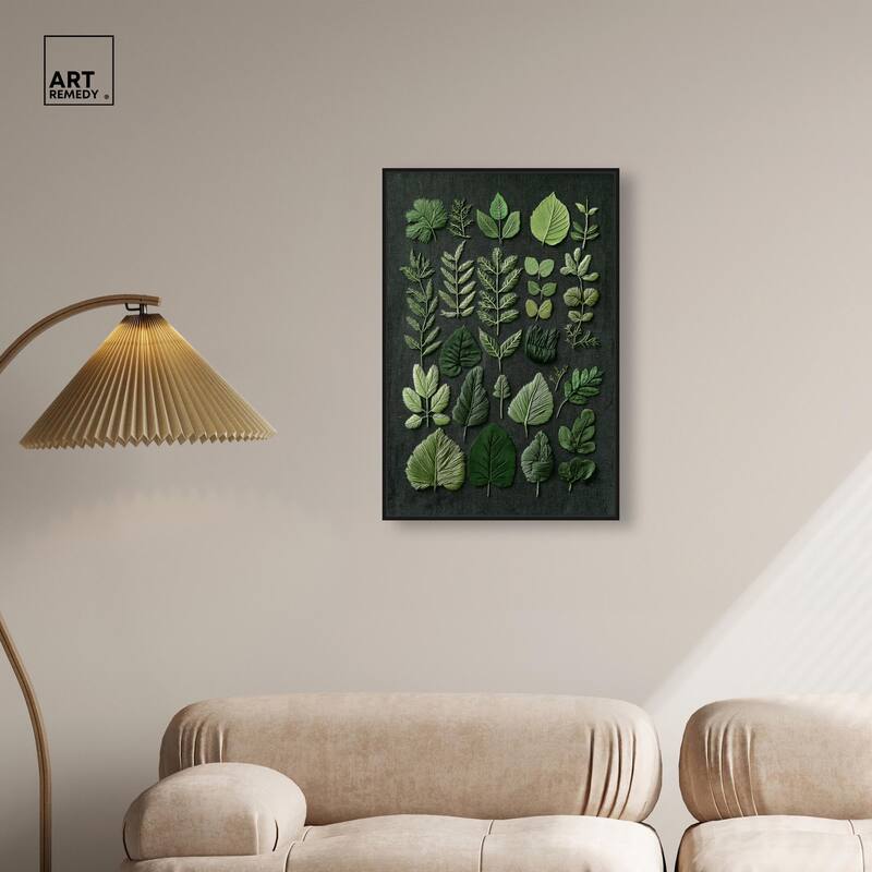 Leaf Library III Canvas by Art Remedy