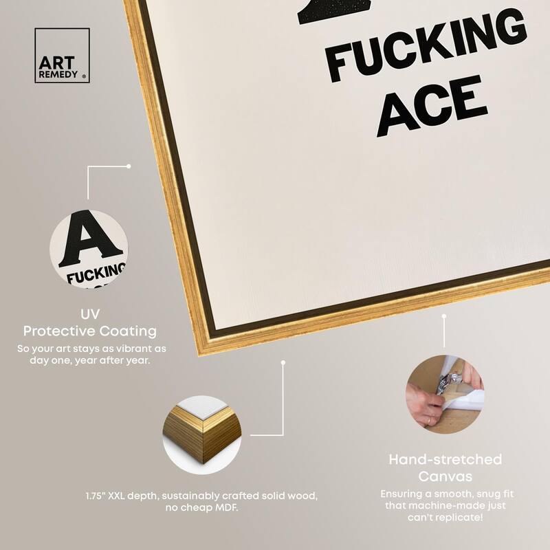 Ace Canvas by Art Remedy