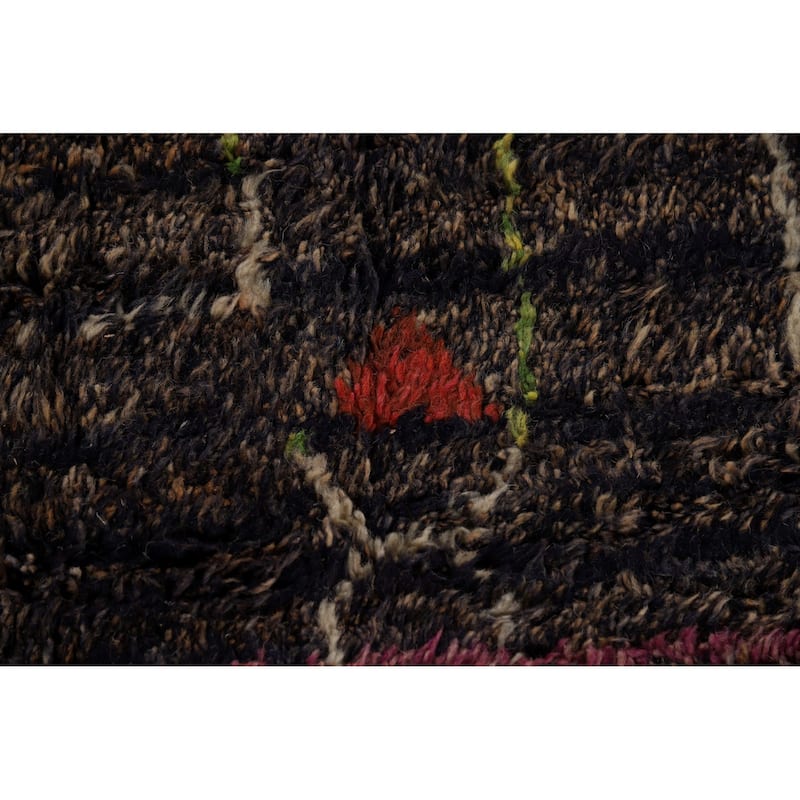 Moroccan Oriental Large Area Rug Hand-Knotted Wool Carpet - 12'2" x 18'5"