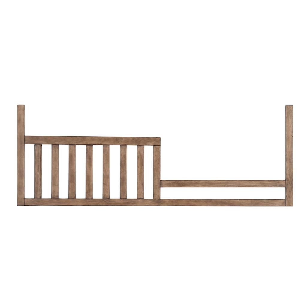 Hanley 56" Wide Toddler Rail Assembly. Cashew