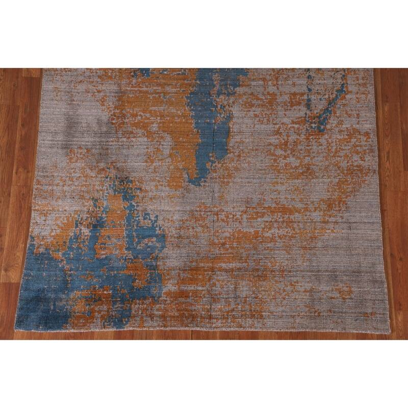 Abstract / Modern Area Rug Hand-Knotted Wool Carpet - 5'2" x 8'3"