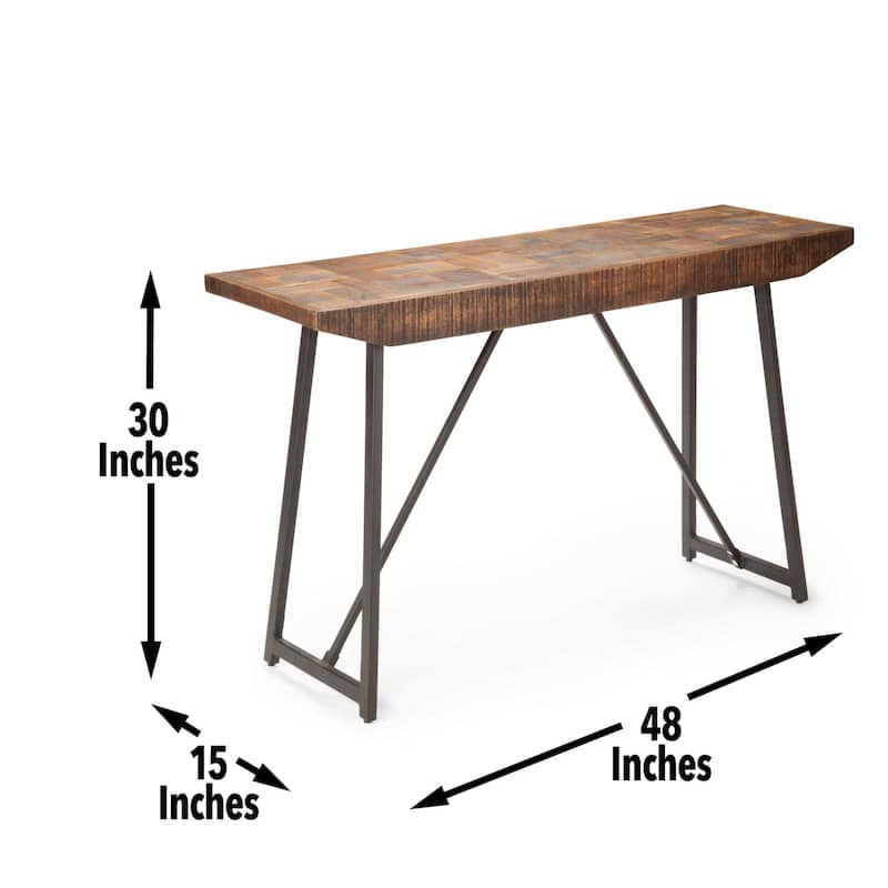 Steve Silver Wataga Solid Wood Sofa Table