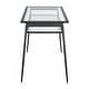 preview thumbnail 7 of 14, Walker Edison 48-inch Metal and Glass Two-Tier Desk