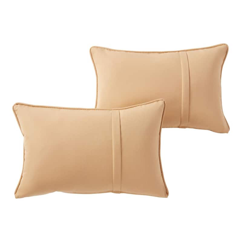 Greendale Home Fashions Sunbrella 21" x 14" Rectangle Outdoor Throw Pillow (Set of 2)